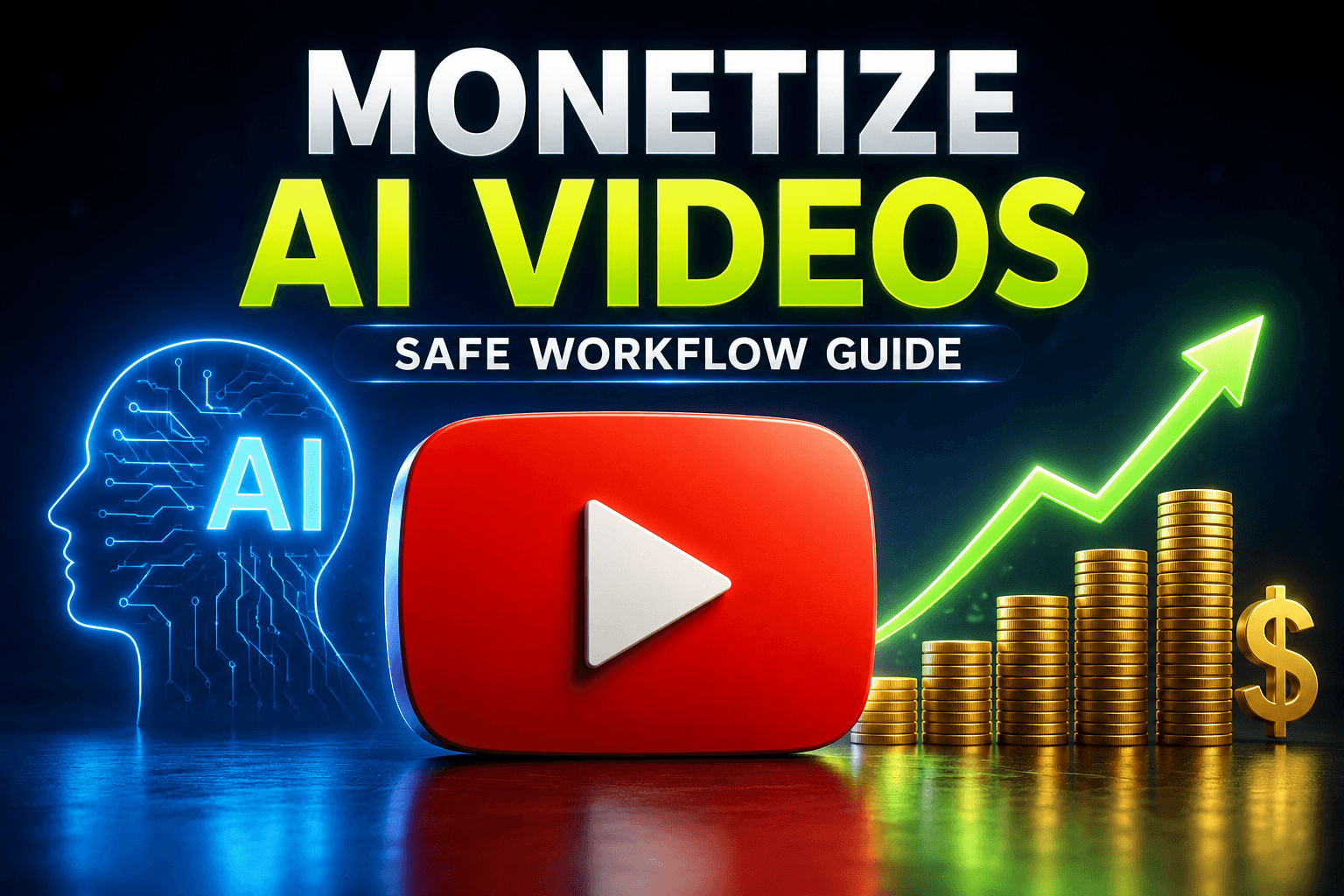 How to Monetize AI-Generated Videos on YouTube: Complete Guide & Safe Workflow