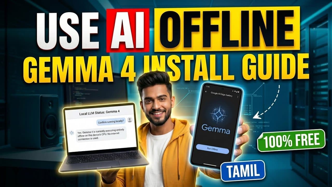 Run Google Gemma 4 AI Offline on Mobile and PC