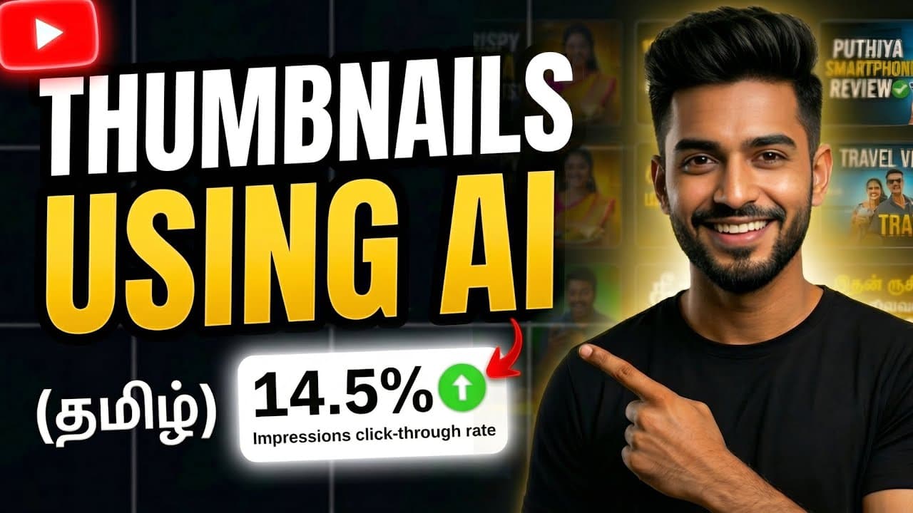 Create High CTR YouTube Thumbnails with AI