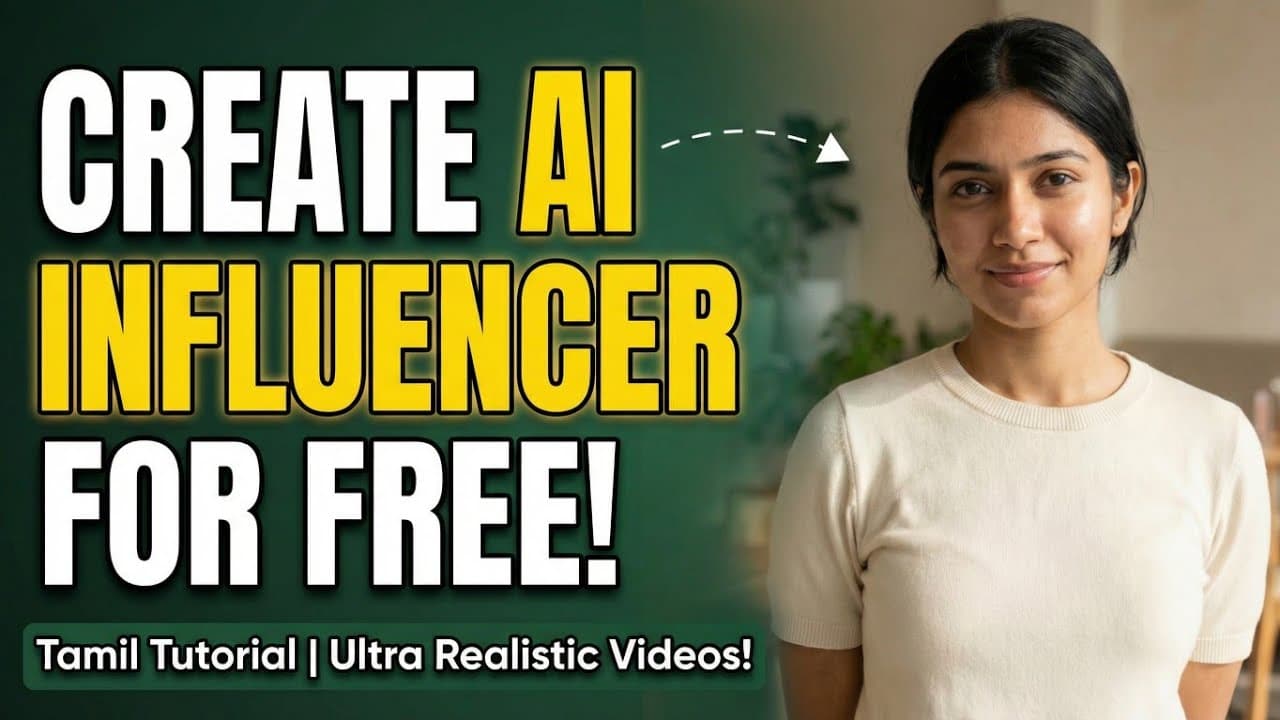 How to Create a Realistic AI Influencer for Free