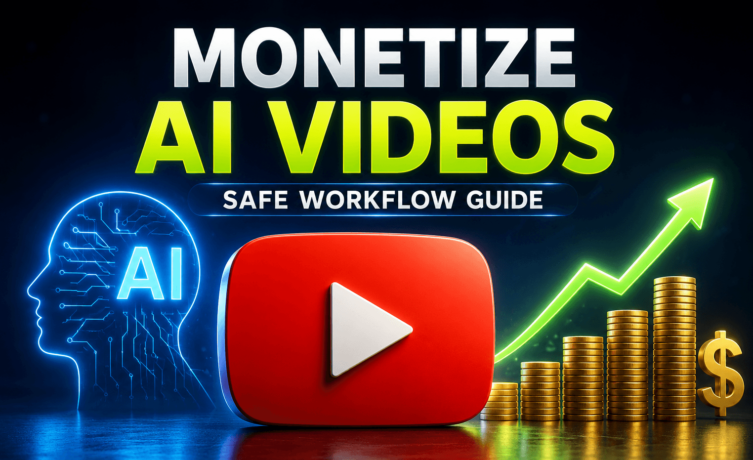 How to Monetize AI-Generated Videos on YouTube: Complete Guide & Safe Workflow